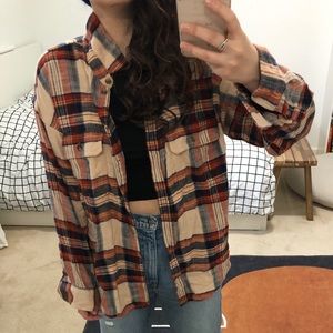 AE soft flannel shirt